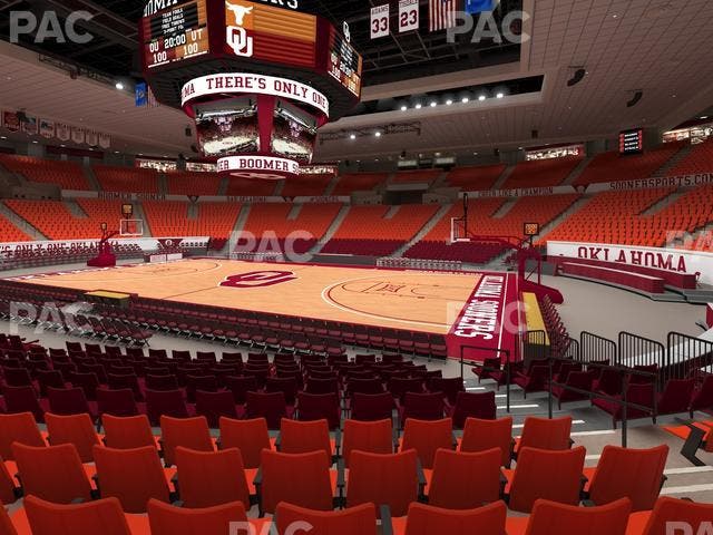 Lloyd Noble Center - Section 105 Seat View