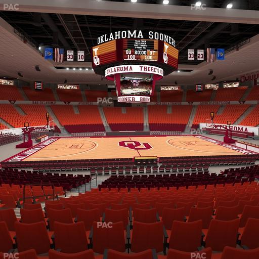 Lloyd Noble Center - Section 108 Seat View