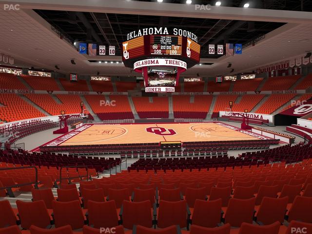 Lloyd Noble Center - Section 108 Seat View