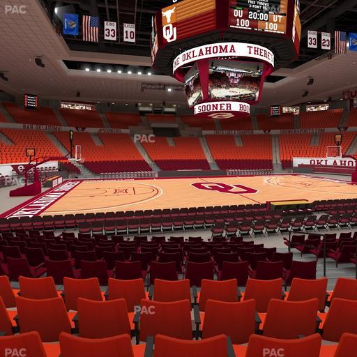 Lloyd Noble Center - Section 109 Seat View