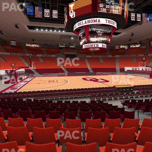 Lloyd Noble Center - Section 109 Seat View