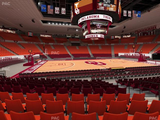 Lloyd Noble Center - Section 109 Seat View