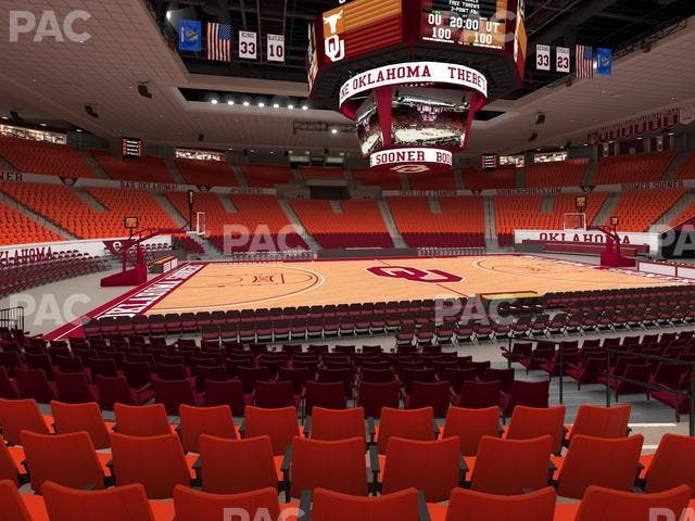 Lloyd Noble Center - Section 109 Seat View