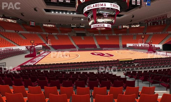Lloyd Noble Center - Section 109 Seat View