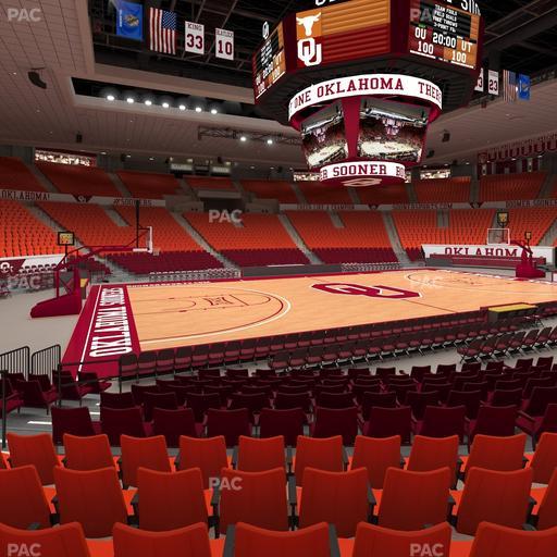 Lloyd Noble Center - Section 110 Seat View