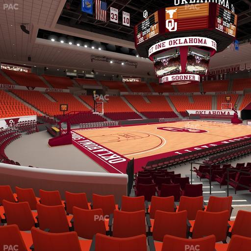 Lloyd Noble Center - Section 111 Seat View