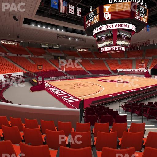 Lloyd Noble Center - Section 111 Seat View