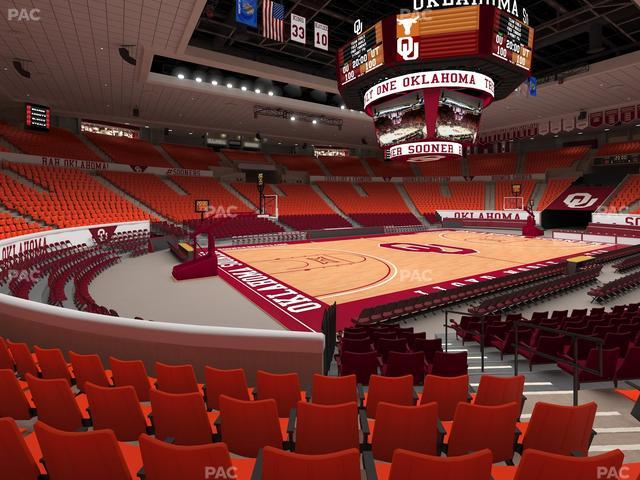 Lloyd Noble Center - Section 111 Seat View