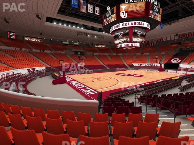 Lloyd Noble Center - Section 111 Seat View