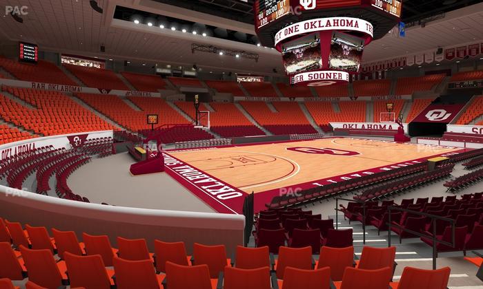 Lloyd Noble Center - Section 111 Seat View