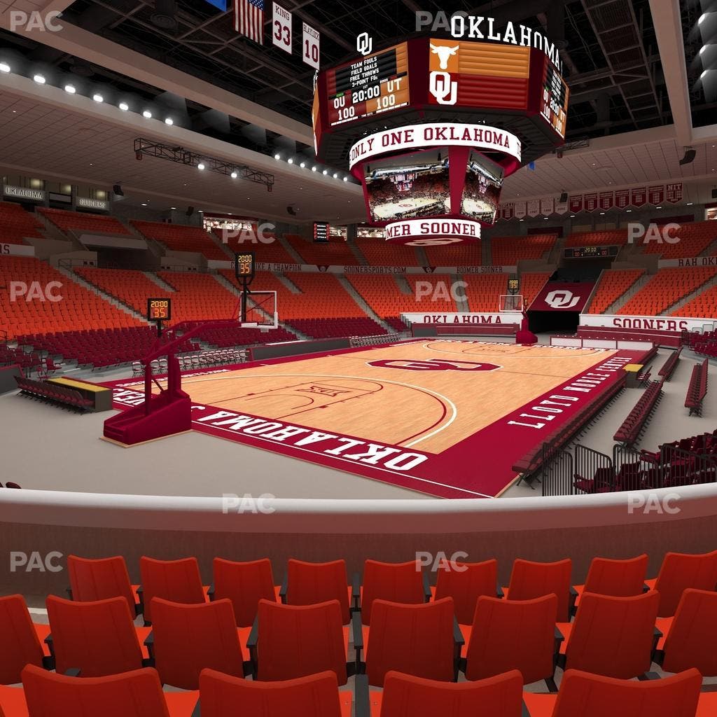 Lloyd Noble Center - Section 112 Seat View