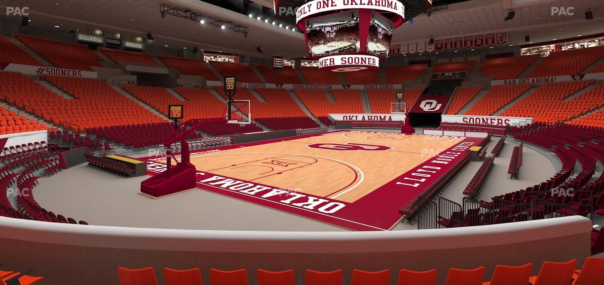 Lloyd Noble Center - Section 112 Seat View