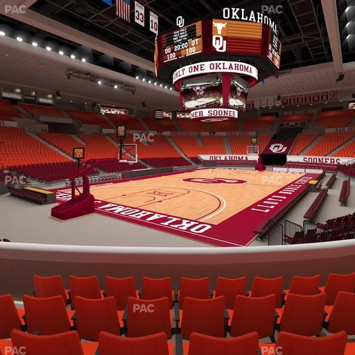 Lloyd Noble Center - Section 112 Seat View