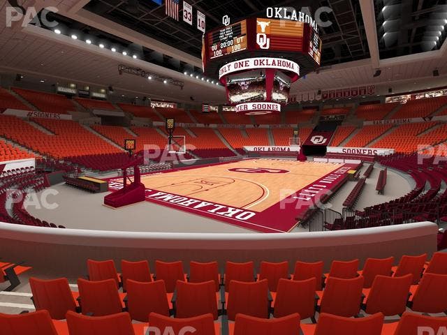 Lloyd Noble Center - Section 112 Seat View