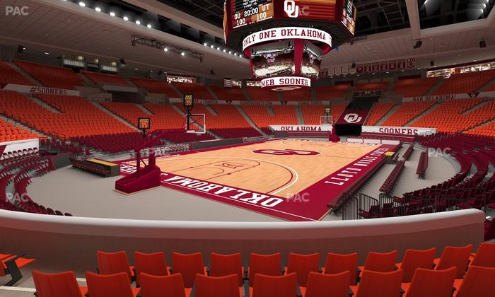 Lloyd Noble Center - Section 112 Seat View