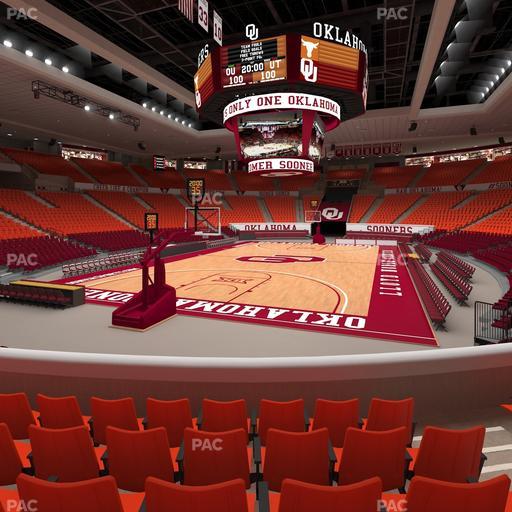Lloyd Noble Center - Section 113 Seat View