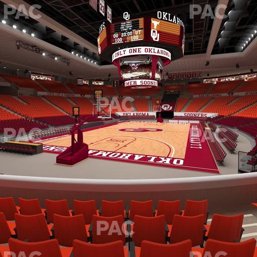 Lloyd Noble Center - Section 113 Seat View