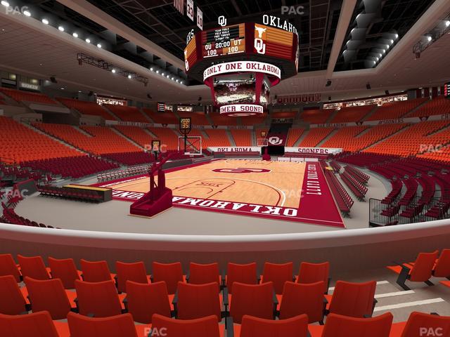 Lloyd Noble Center - Section 113 Seat View