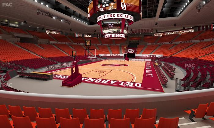 Lloyd Noble Center - Section 113 Seat View