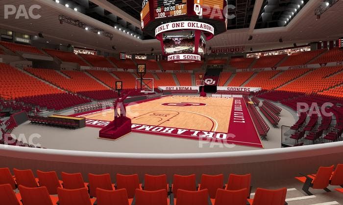 Lloyd Noble Center - Section 113 Seat View