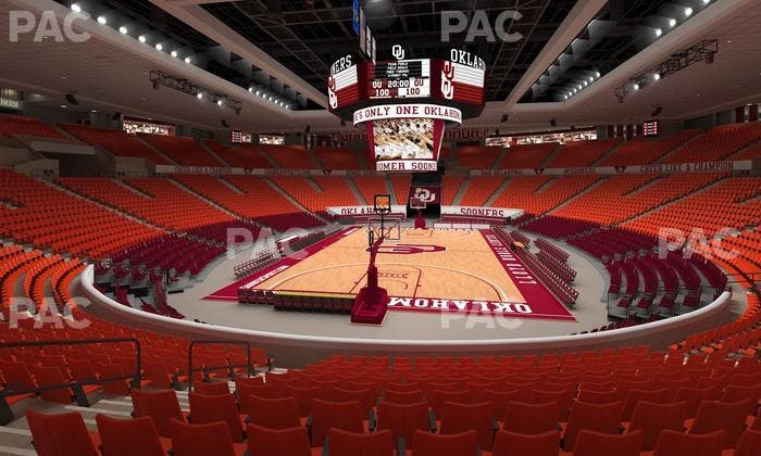 Lloyd Noble Center - Section 114 Seat View