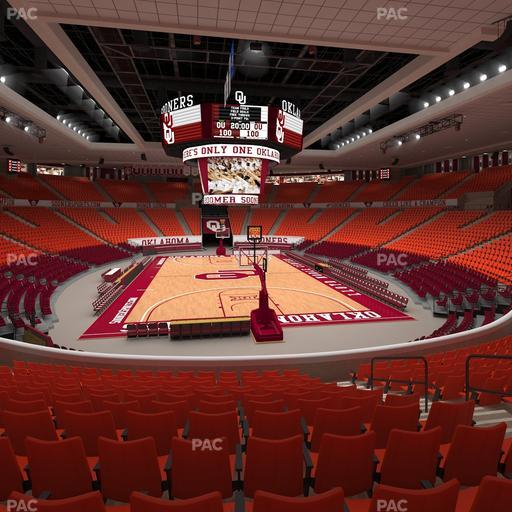 Lloyd Noble Center - Section 115 Seat View
