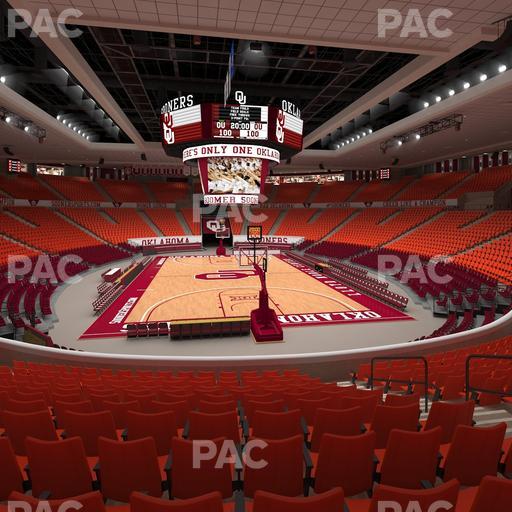 Lloyd Noble Center - Section 115 Seat View