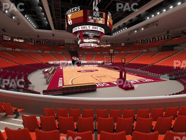 Lloyd Noble Center - Section 116 Seat View
