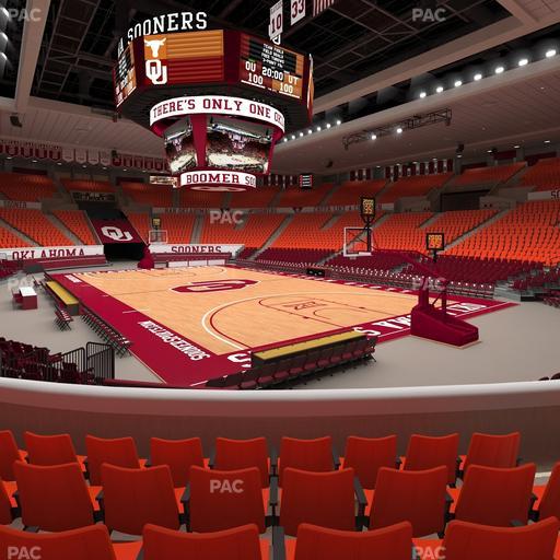 Lloyd Noble Center - Section 117 Seat View