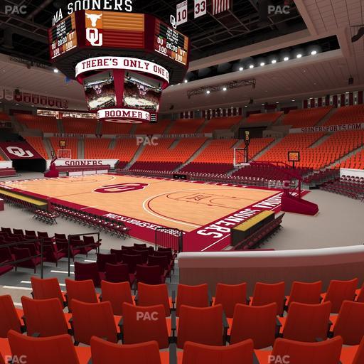 Lloyd Noble Center - Section 118 Seat View