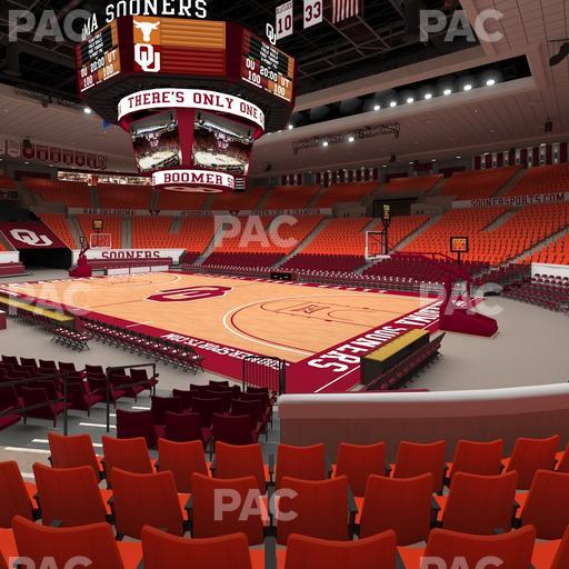 Lloyd Noble Center - Section 118 Seat View