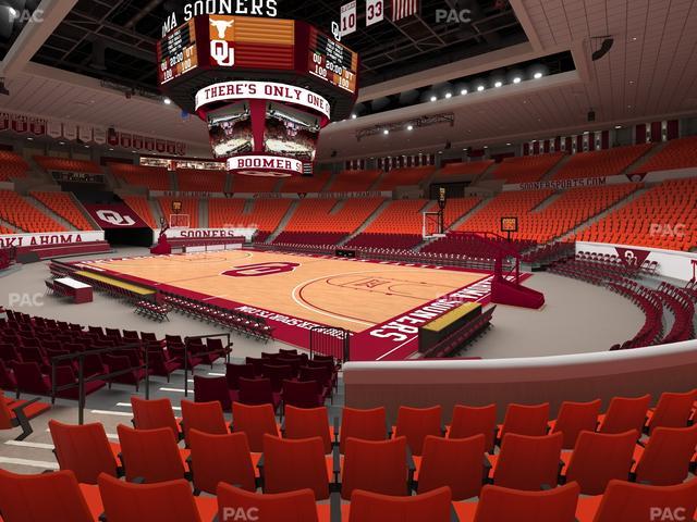 Lloyd Noble Center - Section 118 Seat View