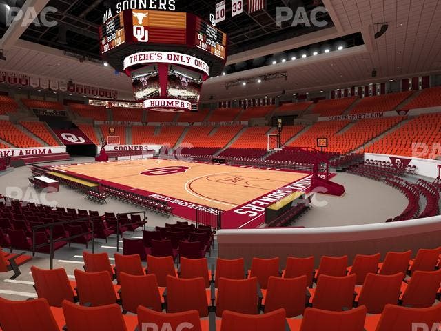 Lloyd Noble Center - Section 118 Seat View