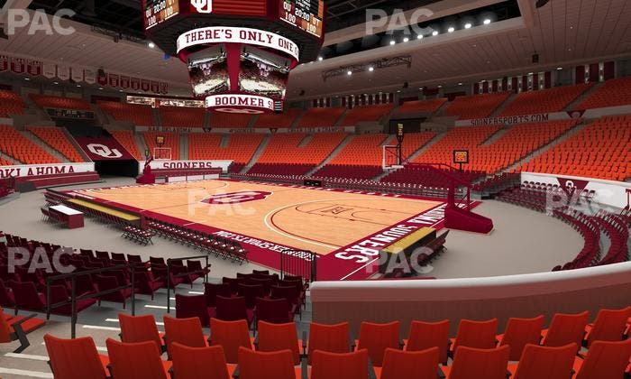 Lloyd Noble Center - Section 118 Seat View