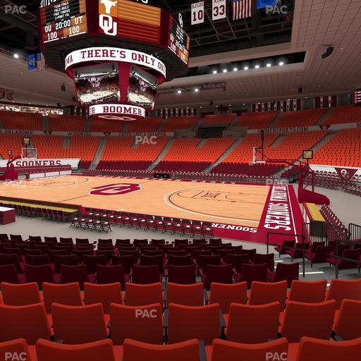 Lloyd Noble Center - Section 119 Seat View