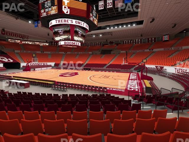 Lloyd Noble Center - Section 119 Seat View