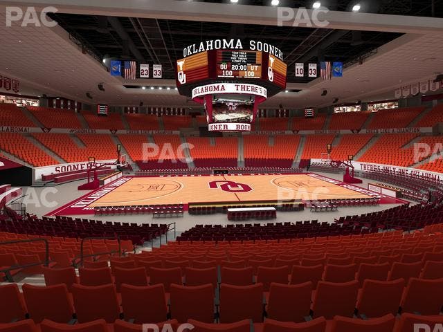 Lloyd Noble Center - Section 122 Seat View
