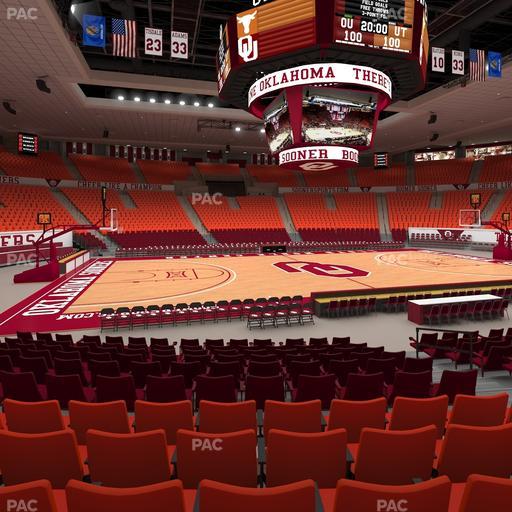 Lloyd Noble Center - Section 123 Seat View