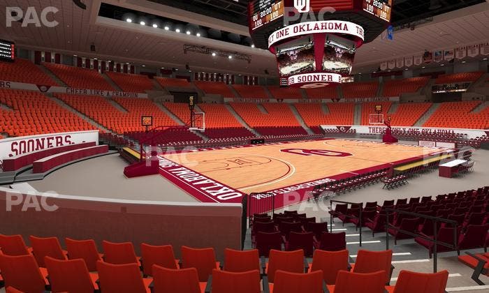 Lloyd Noble Center - Section 125 Seat View
