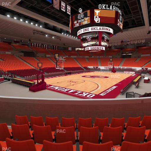 Lloyd Noble Center - Section 126 Seat View