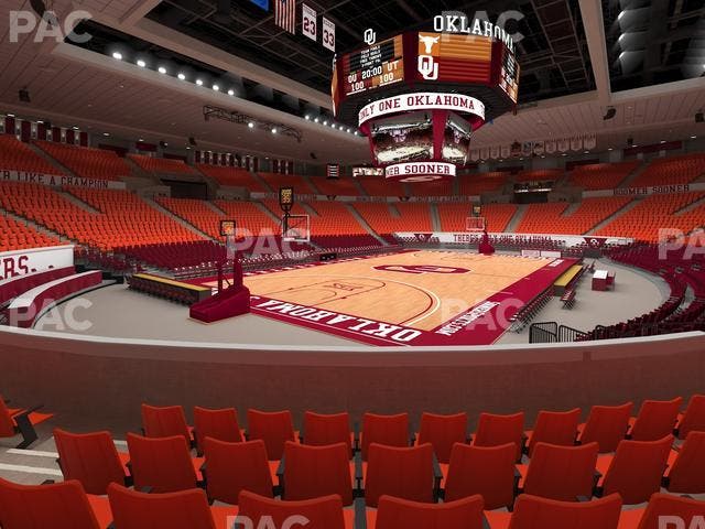 Lloyd Noble Center - Section 126 Seat View