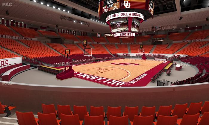 Lloyd Noble Center - Section 126 Seat View
