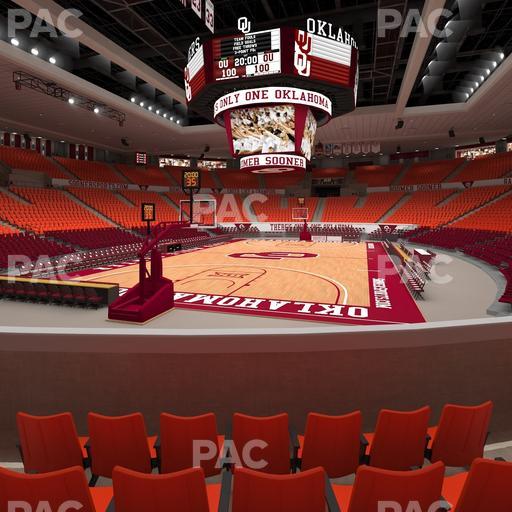 Lloyd Noble Center - Section 127 Seat View