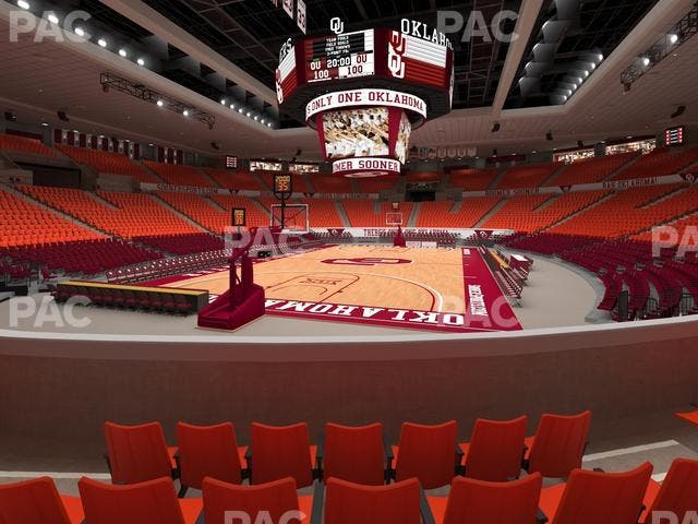 Lloyd Noble Center - Section 127 Seat View