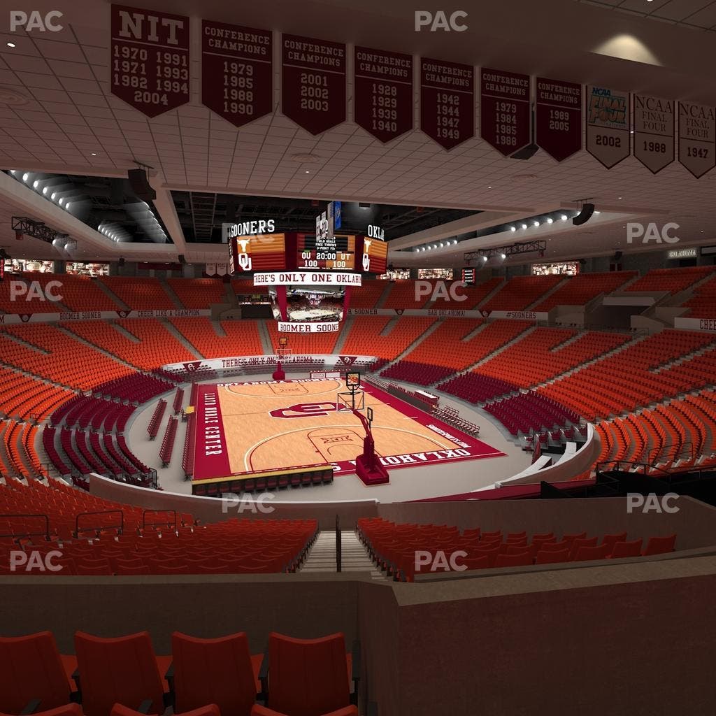 Lloyd Noble Center - Section 201 Seat View