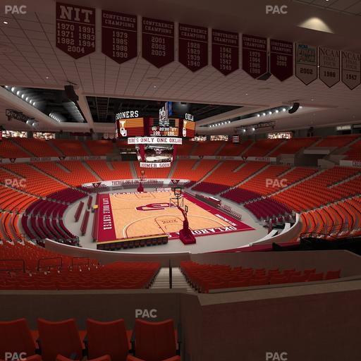 Lloyd Noble Center - Section 201 Seat View