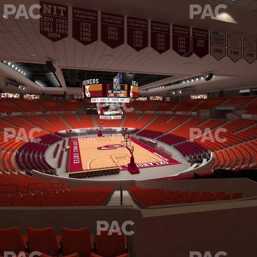 Lloyd Noble Center - Section 201 Seat View