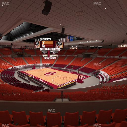 Lloyd Noble Center - Section 203 Seat View