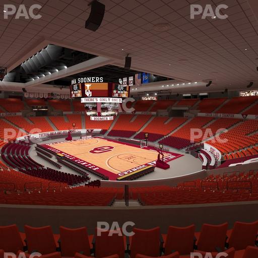 Lloyd Noble Center - Section 203 Seat View