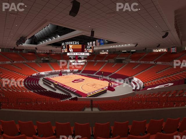 Lloyd Noble Center - Section 203 Seat View
